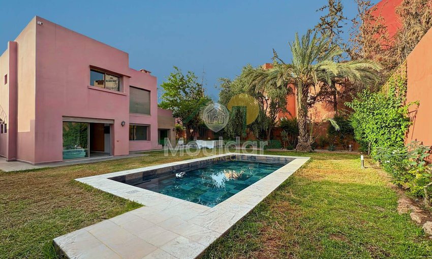 Elegancka willa do wynajęcia: 4 sypialnie w Guéliz, Marrakech - view 2