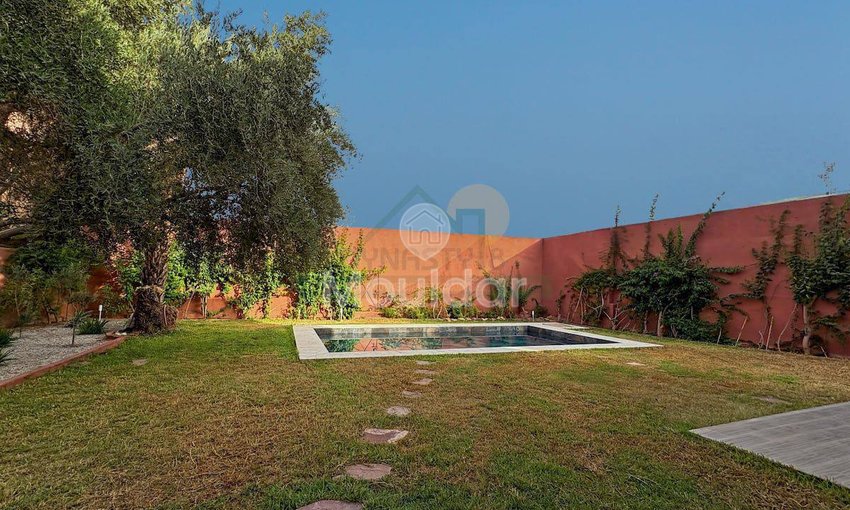 Elegancka willa do wynajęcia: 4 sypialnie w Guéliz, Marrakech - view 11