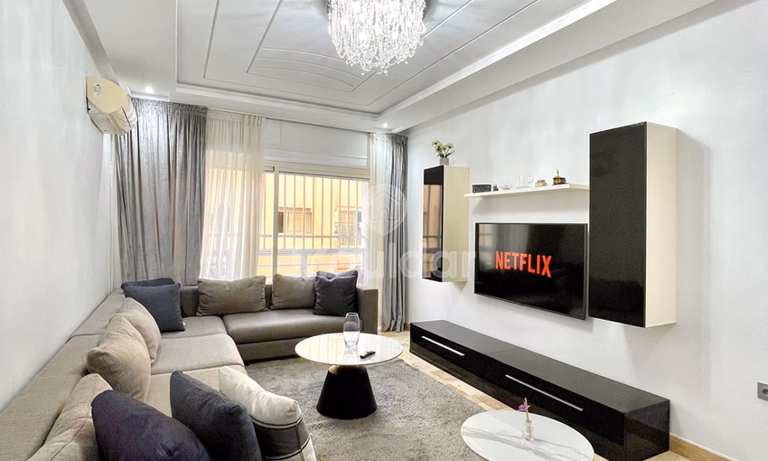 Bel Appartement 2 Chambres à Louer à Casablanca - Val Fleuri Bel Appartement 2 Chambres à Louer à Casablanca - Val Fleuri