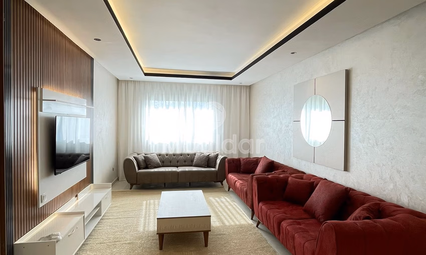 Apartment for Rent in the Center of Tangier: 3 Comfortable Bedrooms