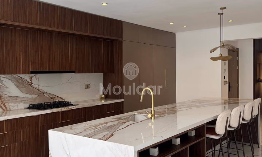 Superbe Appartement 4 Chambres à Louer à Casablanca - Racine Superbe Appartement 4 Chambres à Louer à Casablanca - Racine