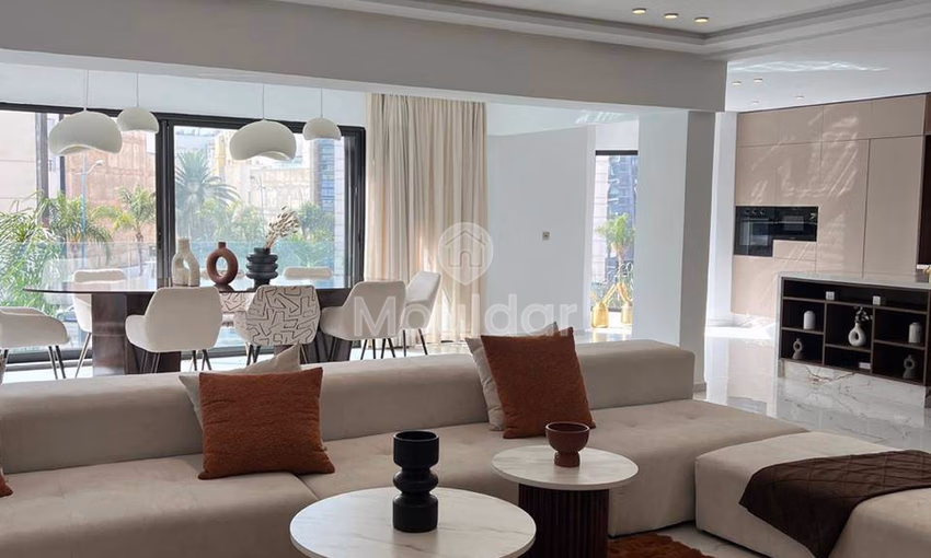 Superbe Appartement 4 Chambres à Louer à Casablanca - Racine