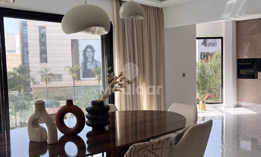 Superbe Appartement 4 Chambres à Louer à Casablanca - Racine Superbe Appartement 4 Chambres à Louer à Casablanca - Racine