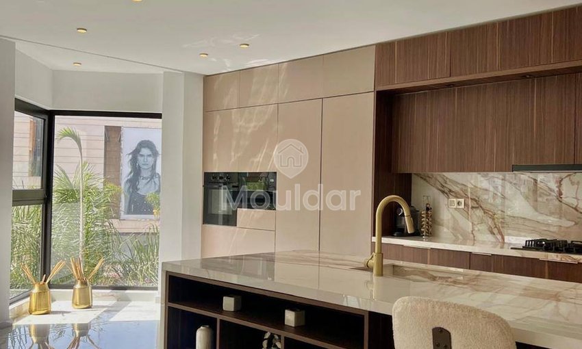 Elegantes 4-Zimmer-Wohnung zu vermieten in Casablanca - Racine - view 3