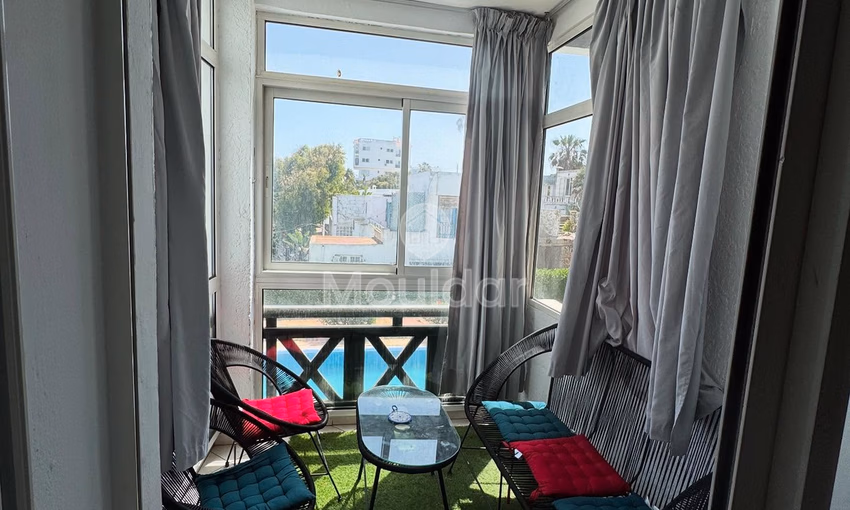 شقة للإيجار في دار بوعزة: 2 غرفة مريحة