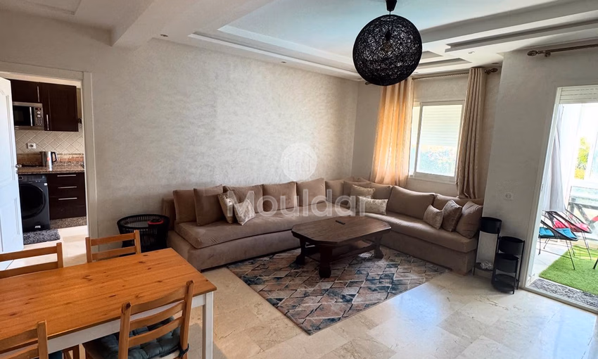 شقة للإيجار في دار بوعزة: 2 غرفة مريحة