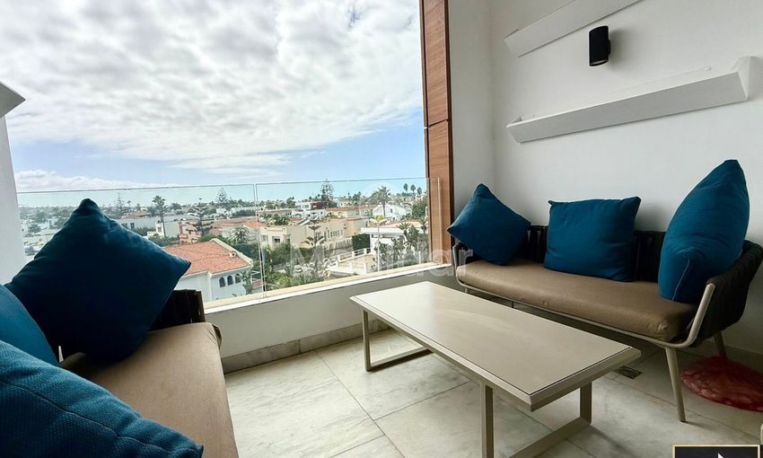 Witamy w Casablance: Do wynajęcia mieszkanie, 120m² w Anfa - view 7