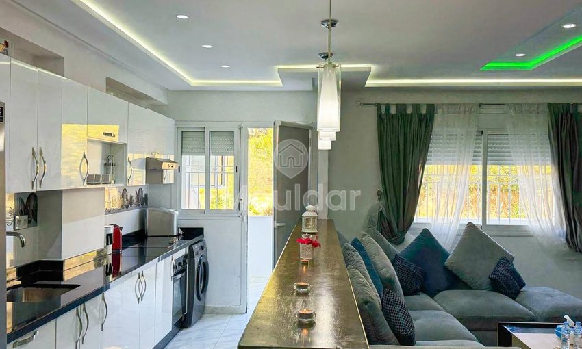 للبيع: شقة فسيحة من غرفتين في طنجة ملاباطا - view 3