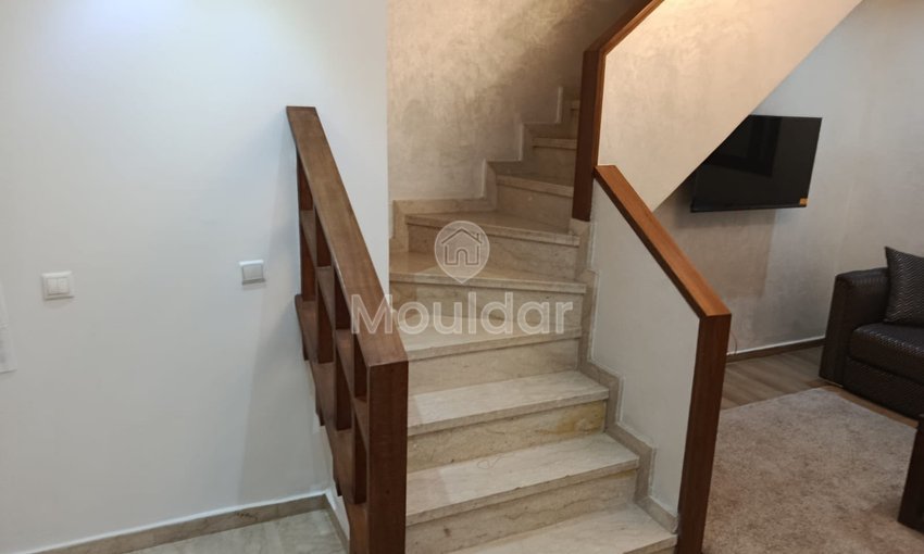 شقة دوبلكس للإيجار في مدينة كازابلانكا المالية: غرفة نوم حديثة واحدة - view 4