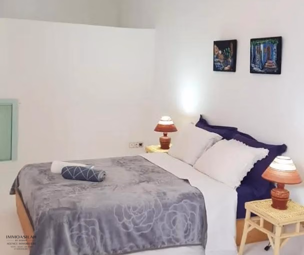 Casa auténtica marroquí en la antigua medina de Asilah