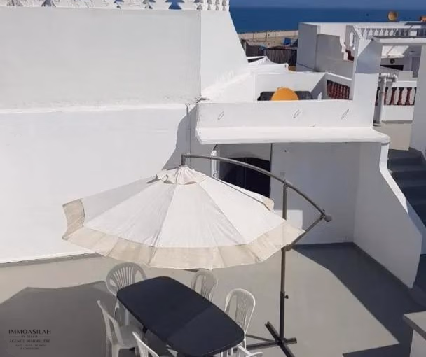 Casa auténtica marroquí en la antigua medina de Asilah