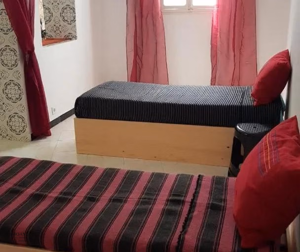 Casa auténtica marroquí en la antigua medina de Asilah