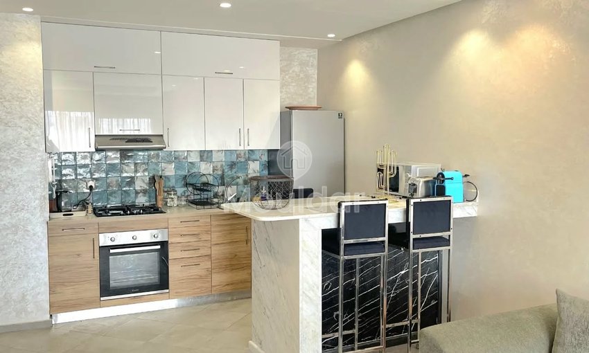 Appartamento 1 camera da letto da affittare a Casablanca - Racine, 80m² - view 5