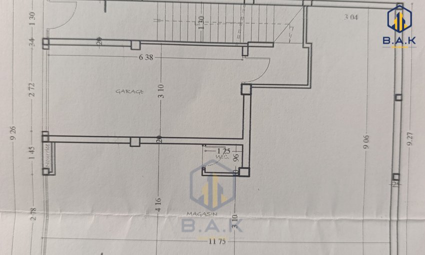 Local commercial à louer Bir Rami Sud - view 2