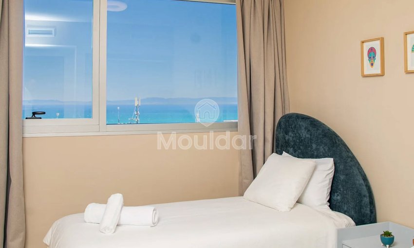 Drie slaapkamers, Drie badkamers, Woonkamer, Keuken – Uitzicht op zee – Malabata Hilton - view 5