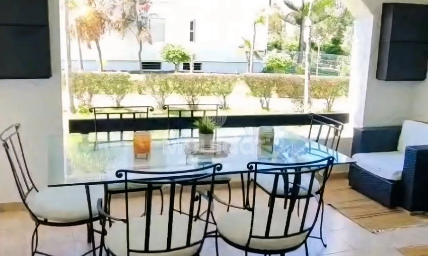 شقة للإيجار في أصيلة: غرفتا نوم مع شرفة ومسبح - view 6