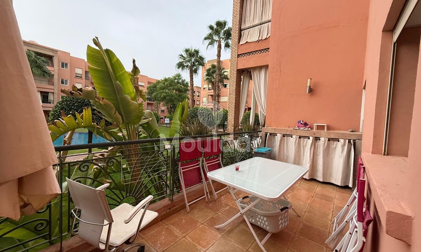 Charmant Appartement à Marrakech : Confort, Piscine et Balcon - view 6