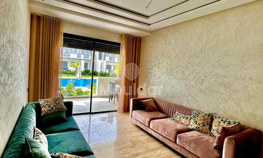 Wspaniałe, umeblowane mieszkanie do wynajęcia w Dar Bouazza z basenem - view 10