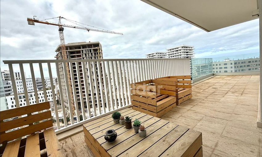 شقة رائعة مكونة من غرفتي نوم مع شرفة في مدينة كاسابلانكا المالية - view 6