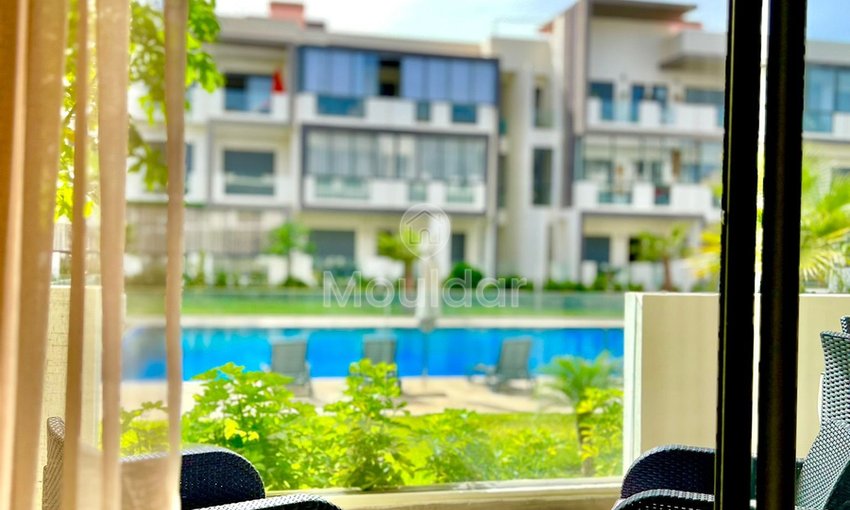 Wspaniałe, umeblowane mieszkanie do wynajęcia w Dar Bouazza z basenem - view 3