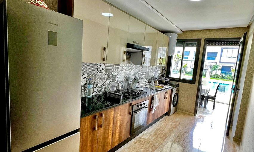 Wspaniałe, umeblowane mieszkanie do wynajęcia w Dar Bouazza z basenem - view 17