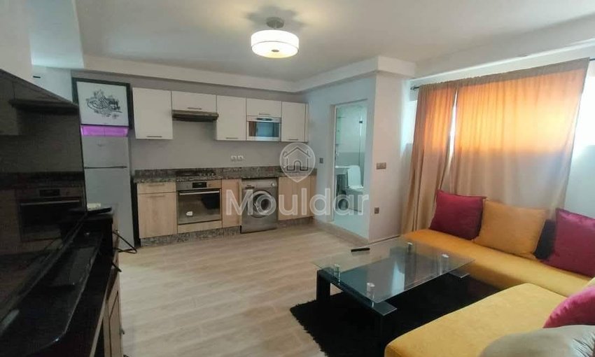 Casablanca Gauthier'de Kiralık Şirin 1 Odalı Daire - view 10