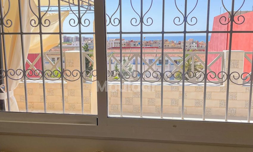 شقة جميلة للإيجار في أصيلة مع Terrace مجهزة - view 8