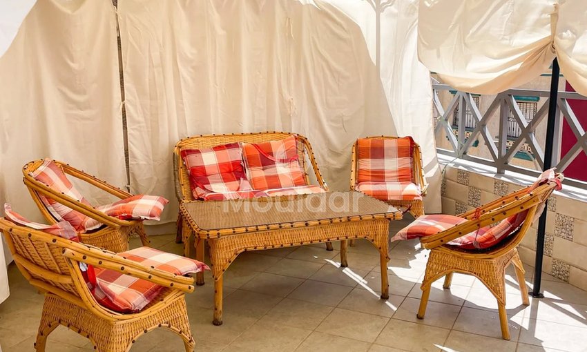 شقة جميلة للإيجار في أصيلة مع Terrace مجهزة - view 6