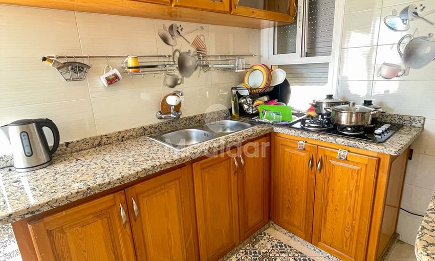 شقة جميلة للإيجار في أصيلة مع Terrace مجهزة - view 16