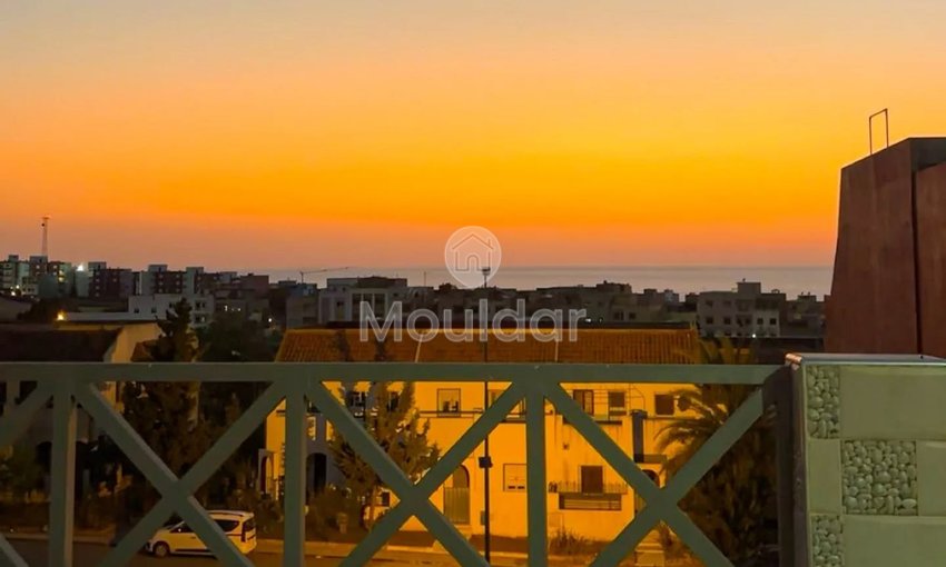 شقة جميلة للإيجار في أصيلة مع Terrace مجهزة - view 9