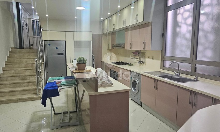 Val Fleuri, Casablanca'da Mobilyalı Kiralık Şık Daire - view 19