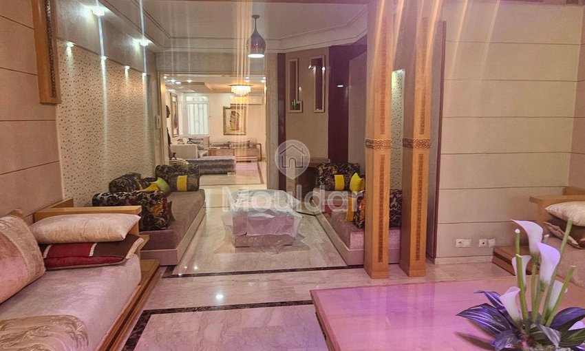 Val Fleuri, Casablanca'da Mobilyalı Kiralık Şık Daire - view 14