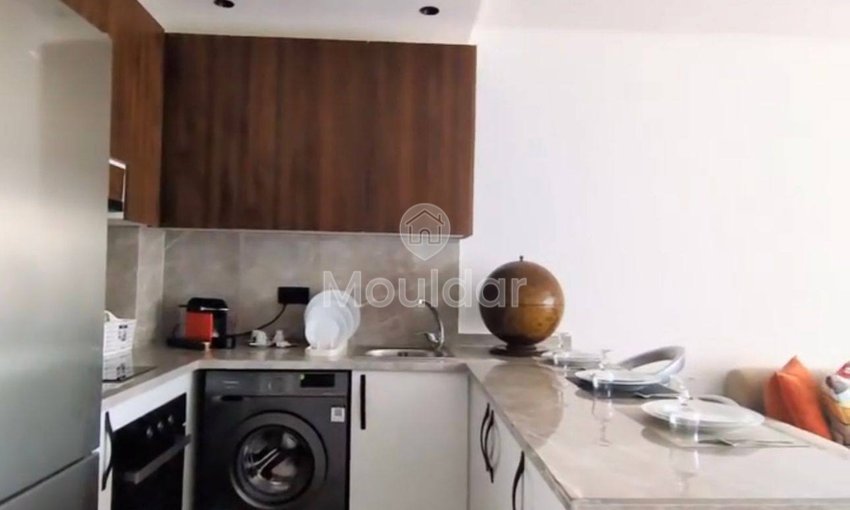 Studio Meublé à Louer à Casablanca Finance City avec Balcon - view 5