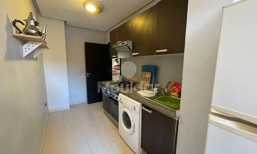 Marrakeş'te kiralık T2 daire - Donanımlı ve Güvenli - view 10