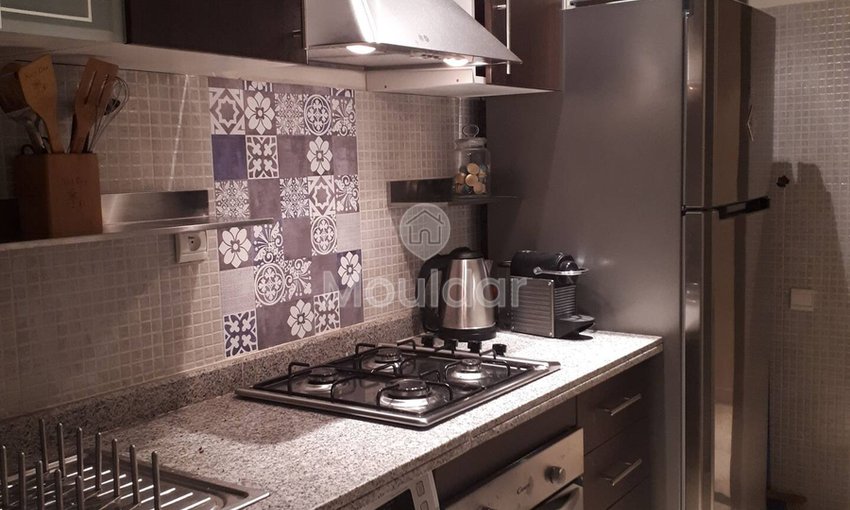 Marrakeş'te balkonlu ve yüzme havuzlu 2 odalı daire kiralık - view 13