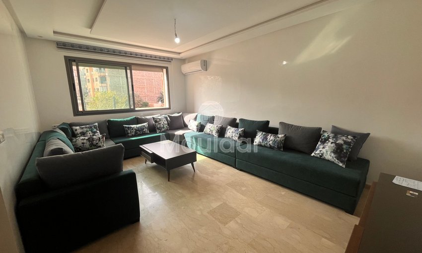 Möbliertes Apartment mit 2 Schlafzimmern zur Miete in Marrakech – Guéliz - view 2