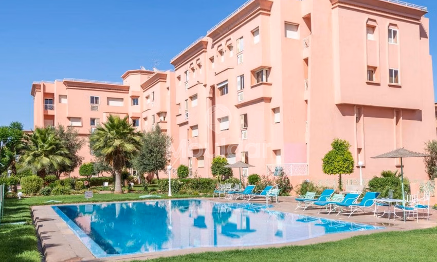 Appartement Moderne à Louer à Marrakech avec Piscine et Ascenseur