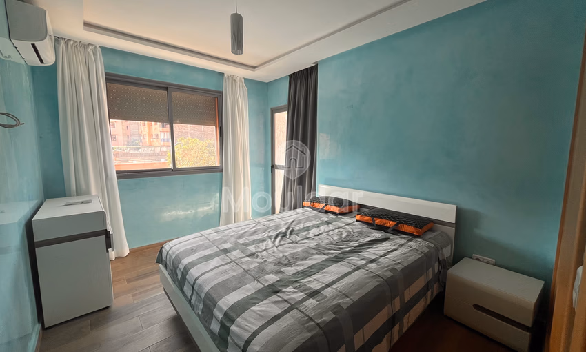 Appartement Meublé 2 Chambres à Louer à Marrakech - Guéliz