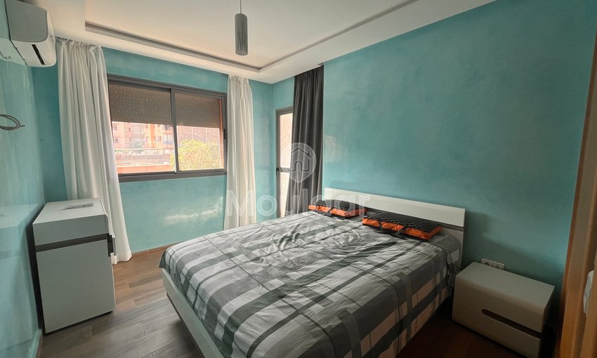 Möbliertes Apartment mit 2 Schlafzimmern zur Miete in Marrakech – Guéliz - view 5