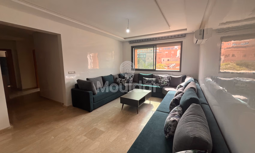 Appartement Meublé 2 Chambres à Louer à Marrakech - Guéliz