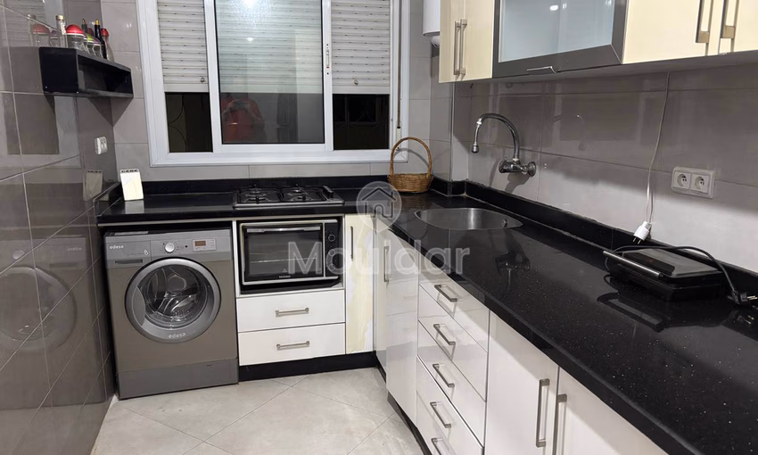 Appartement à Louer à Tanger - Mesnana : 2 Chambres, Équipé Appartement à Louer à Tanger - Mesnana : 2 Chambres, Équipé