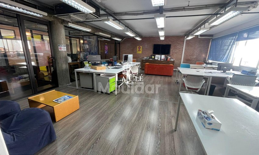 مكتب للإيجار في الدار البيضاء - غوتييه: 380 م² مكيف - view 2