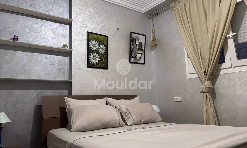 Appartement à Louer à Tanger - Mesnana : 2 Chambres, Équipé Appartement à Louer à Tanger - Mesnana : 2 Chambres, Équipé