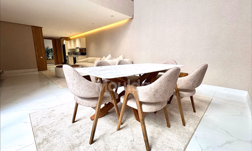 Furnished Duplex for Rent in Val d'Anfa, Casablanca