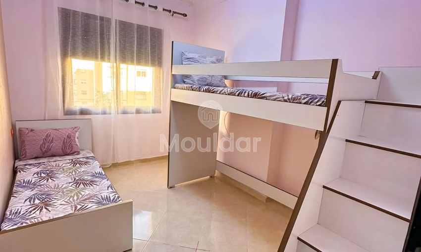 Escape to Tangier: 3-Bedroom Apartment with Security and Comfort