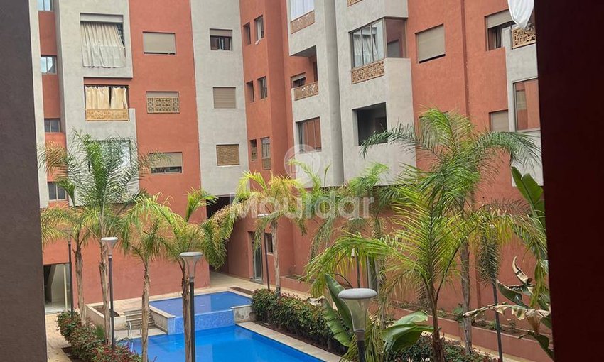 Appartement 2 Chambres à Louer à Guéliz avec Piscine - view 7