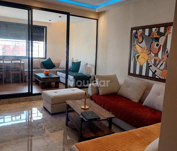 Moderne Wohnung zur Miete: 2 Zimmer mit Terrasse in Maarif - view 2