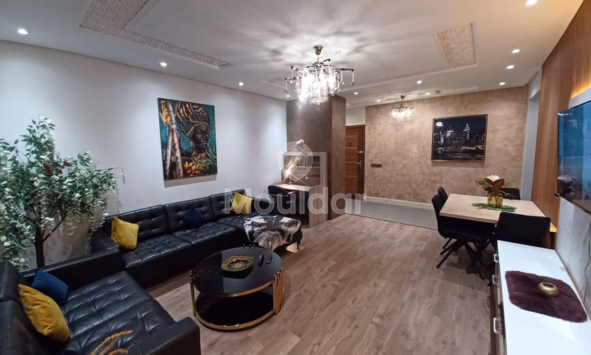 Apartment for Rent in Marrakech: 2 Bedrooms with Balcony Apartment for Rent in Marrakech: 2 Bedrooms with Balcony