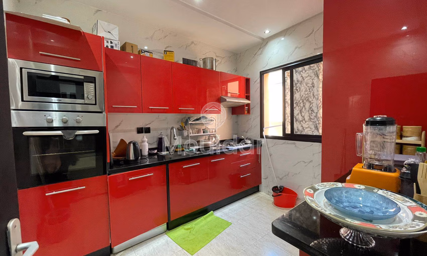 Apartamento luminoso en alquiler en Marrakech - 2 habitaciones con ascensor Apartamento luminoso en alquiler en Marrakech - 2 habitaciones con ascensor