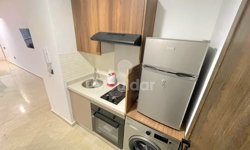Modern studio for rent in Casablanca, comfort and security included Modern studio for rent in Casablanca, comfort and security included